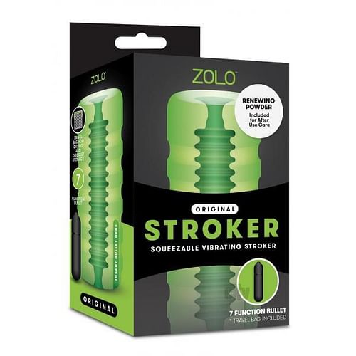 Zolo Original Squeezable Vibrating Stroker - Image 2