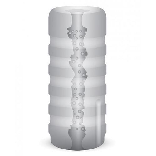 Zolo Girlfriend Squeezable Vibrating Stroker White