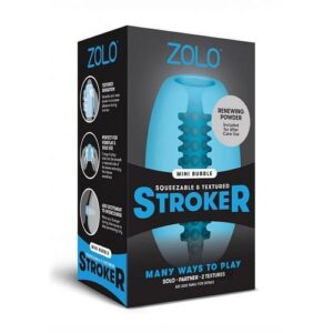 Zolo Mini Stroker Dome Blue