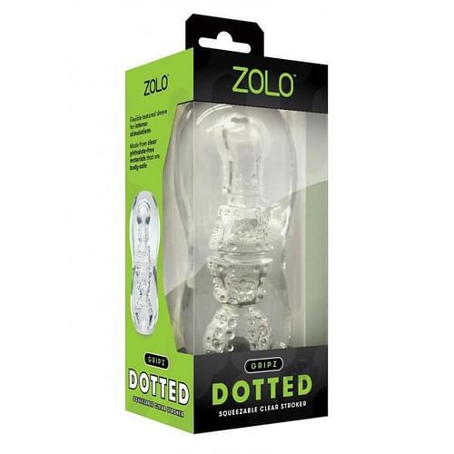 Zolo Gripz Dotted Clear