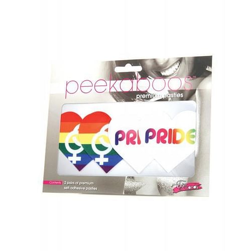 Peekaboos Pride Hearts - Pack Of 2