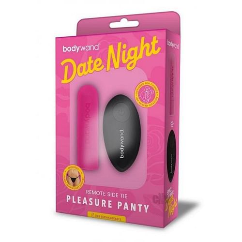 Bodywand Date Night Remote Egg Pnk/blk