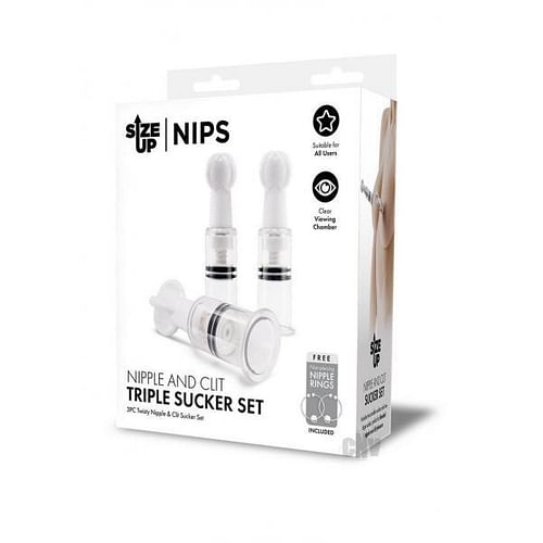 Su Nipple Clit Triple Sucker Set
