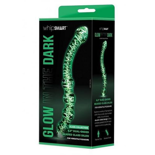 Whipsmart Dual End Bead Glass Dildo 6.5