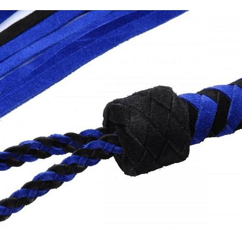 Black And Blue Suede Flogger Bulk - Image 3