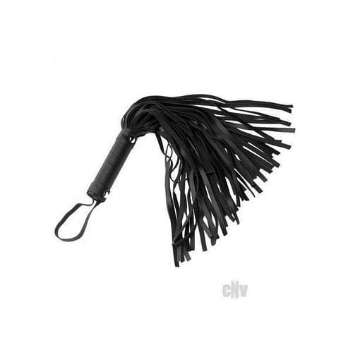 Pleather Pleasure Mini Flogger Black - Image 2