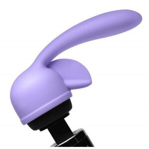 Fluttering Kiss Dual Stimulation Wand Attachment Purple