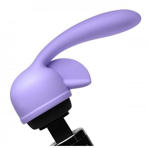 Fluttering Kiss Dual Stimulation Wand Attachment Purple - Image 3