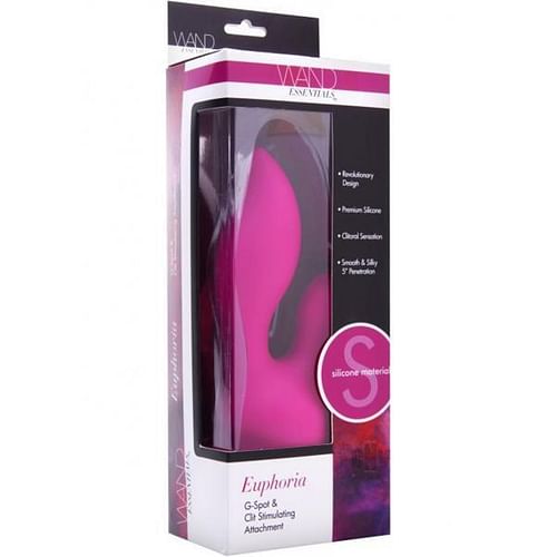 Euphoria G Spot & Clit Silicone Wand Attachment - Image 4