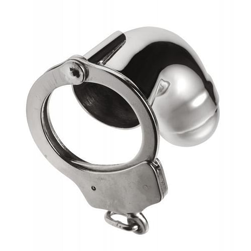 Stainless Steel Chastity Cock Cuff - Image 3