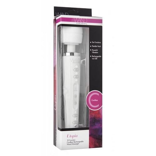 Utopia 10 Function Cordless Rechargeable Wand Massager - Image 3