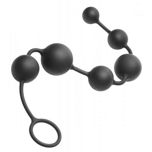 Serpent 6 Silicone Beads Of Pleasure Black - Image 3