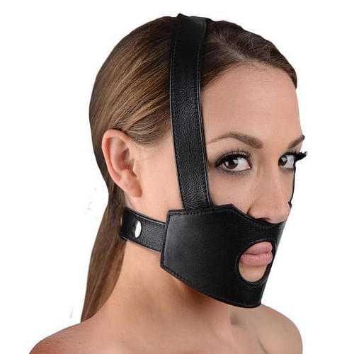 Face Fuk II Dildo Face Harness Black O/S
