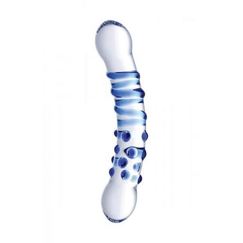 Blu Dual Ended Glass Dildo - Image 2