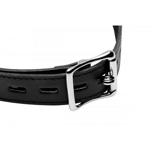 Strict XL 2 Inches Silicone Ball Gag Black O/S - Image 3