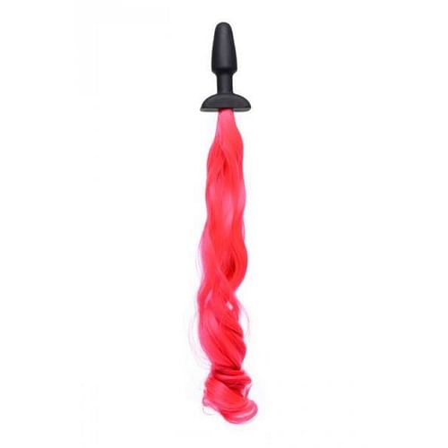 Tailz Hot Pink Pony Tail Anal Plug - Image 2