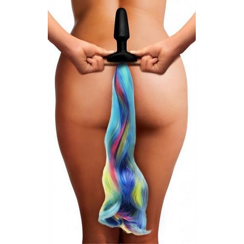 Tailz Rainbow Pony Tail Anal Plug - Image 2