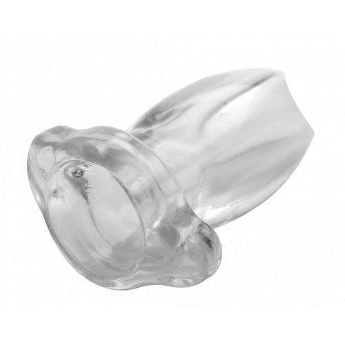 Gape Glory Clear Hollow Anal Plug Large - Image 3