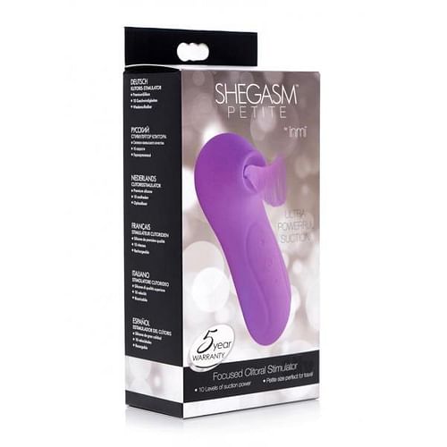 Shegasm Petite Focused Clitoral Stimulator Purple - Image 4