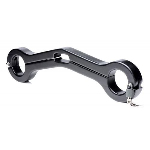 Balls To Wrist Humbler Black Wooden Restraint