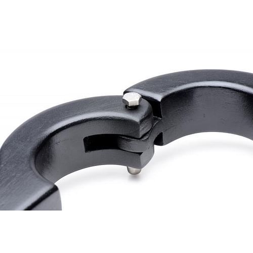 Balls To Wrist Humbler Black Wooden Restraint - Image 4