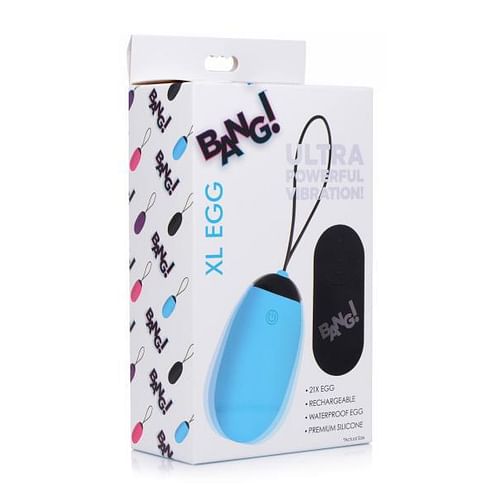 Bang! Xl Vibrating Egg Blue - Image 3