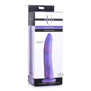 Strap U Magic Stick Glit Dildo 8 Purple