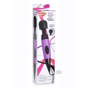 Frisky Playful Pleasure Wand Purple