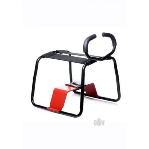 Lb Banging Bench Ez Ride Stool Blk/red