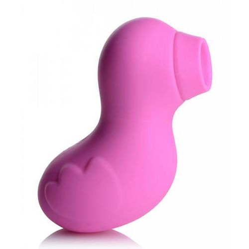 Sucky Ducky Silicone Clitoral Stimulator - Pink - Image 4