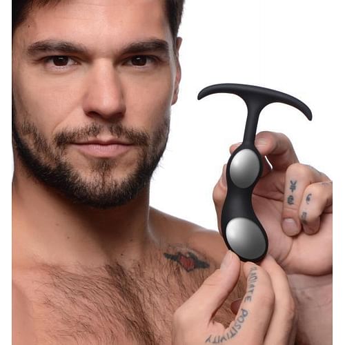 Premium Silicone Weighted Prostate Plug - Small