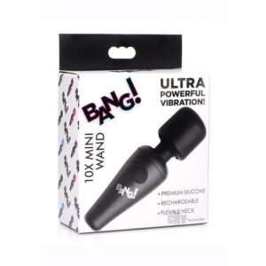 Bang 10x Vibe Mini Silicone Wand Black