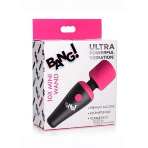 Bang 10x Vibe Mini Silicone Wand Pink
