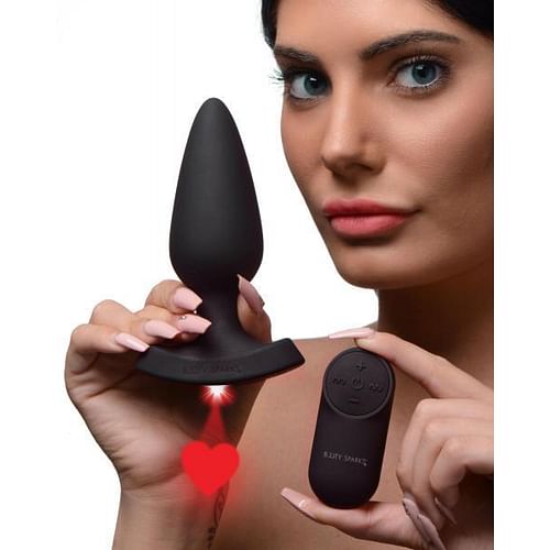 Booty Sparks Laser Heart Plug Lg - Image 3