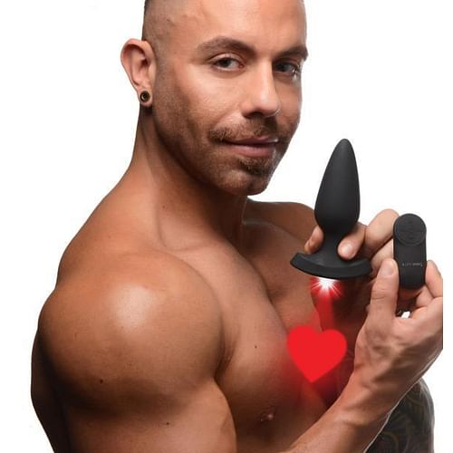 Booty Sparks Laser Heart Plug Lg - Image 4