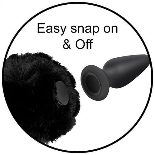 Interchangeable Bunny Tail - Black - Image 5