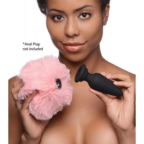 Interchangeable Bunny Tail - Pink - Image 4