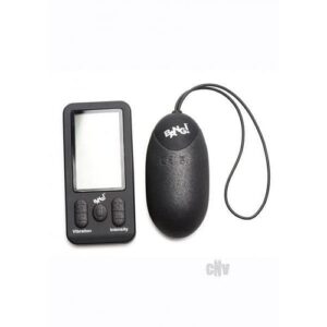 Bg 25x Silicone Xl Egg W/remote Black