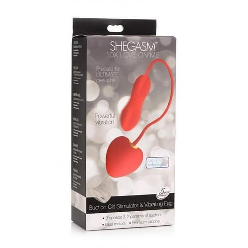 Shegasm 10x Love On Me Suction Clit Stim & Egg - Image 2