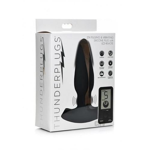 Thunder Plugs 25x Pulse/vibe W/remote