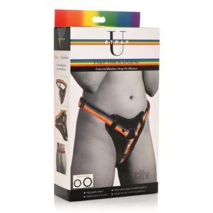 Strap U Take The Rainbow Harness