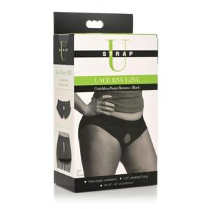 Strap U Lace Envy Crotchless Harn 2xl