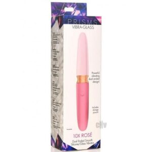 Prisms Vibra Glass Duel End Rose