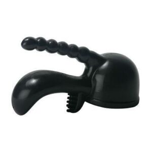 Wand Essentials 3 Teez Attachment - Black, Bulk