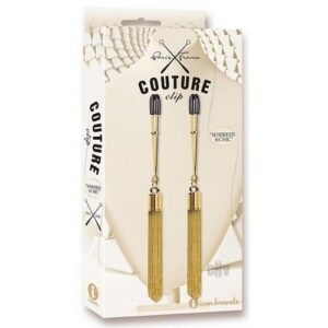 Couture Clips Shimmer And Chic Gold