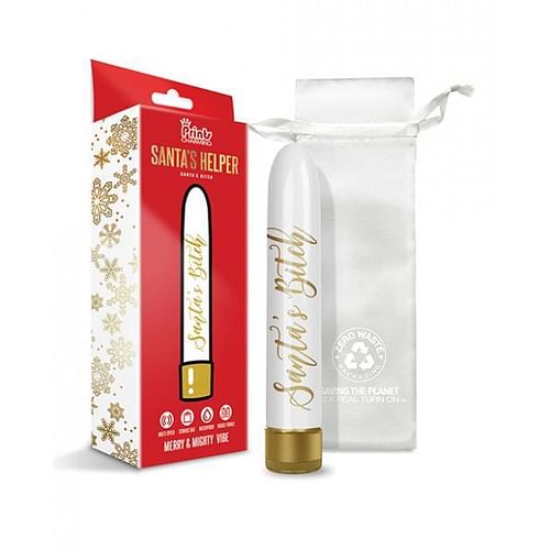 Prints Charming Santas Helper Santas Bitch Vibe - Image 2