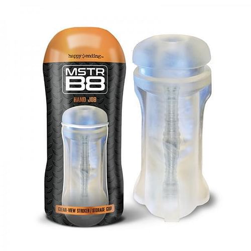 Mstr B8 Clear View Stroker - Clear - Image 2