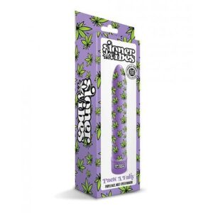 Stoner Vibes Pack A Fatty Multi Speed Vibrator - Purple Haze