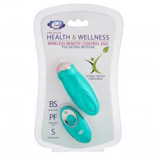 Cloud 9 Health & Wellness Wireless Remote Control Egg W/ Pulsating Motion Teal - Image 2