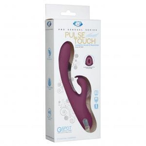 Cloud 9 Pro Sensual Series Pulse Touch Rabbit G Plum - Image 2
